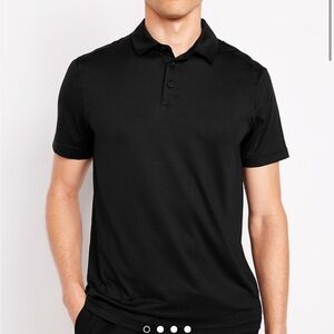 Old Navy Black Polo Shirt